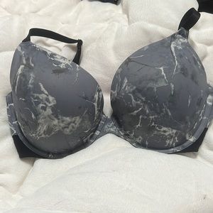 Gray marble bra